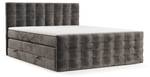 Boxspringbett Blend Braun - Breite: 120 cm