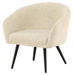 Fluffy fauteuil pour enfants blanc. Blanc - En partie en bois massif - 52 x 52 x 47 cm