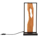 Tischlampen 3812113151420 1 Schwarz - Holz teilmassiv - 15 x 50 x 22 cm