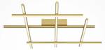 Deckenleuchte Radiance Gold - Metall - 60 x 13 x 60 cm