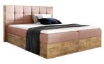 Boxspringbett ZONNI 180x200 FR14 Rosa Pink - Holzwerkstoff - 190 x 105 x 211 cm