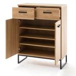 Garderobe Torrico 24 (6-tlg.) mit Kissen Braun - Holzwerkstoff - Holzart/Dekor - 418 x 196 x 44 cm