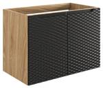 Schrank unter waschbecken OCEAN CUW80 2D Schwarz