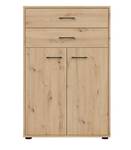 Highboard Space Office Braun - Holzwerkstoff - 80 x 122 x 37 cm