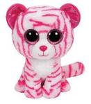 beanie boo klein asien der tiger Pink - Kunstfell - 9 x 15 x 7 cm