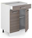 Meuble cuisine R-Line 29712 Marron foncé - Blanc