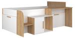 Bettkombination PEDRO Beige - Holzwerkstoff - 134 x 90 x 206 cm