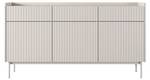 Kommode Pula Beige - Holzwerkstoff - 153 x 83 x 38 cm