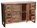 Sideboard FIUME Massivholz - 120 x 80 x 35 cm