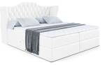 Boxspringbett VILA Hochglanz Weiß - Breite: 180 cm - H3