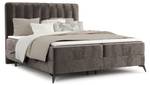 Boxspringbett Aggaz Braun - Breite: 120 cm