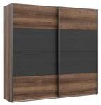 Kleiderschrank Drimer M Braun - Holzwerkstoff - 170 x 210 x 61 cm