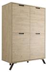 Buffet Haut Palma Beige - Bois manufacturé - 150 x 152 x 106 cm