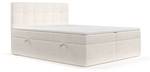 Boxspringbett Tari Creme - Breite: 140 cm