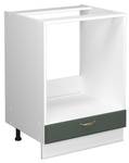 Meuble pour four Fame-Line 38025 Vert - Blanc