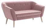 Sofa Doris (2-Sitzer) Rosé