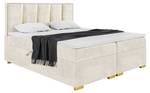 Boxspringbett Antonio Gold Ecru - 200 x 214 cm - H4