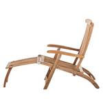 Chaise longue Teak Line Agia Teck - Marron