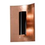 Wandleuchte Aura Kupfer 30 cm Metall / Glas - Kupfer / Schwarz - 2-flammig