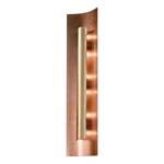 Lampada da soffitto Aura Kupfer Metallo/Vetro Color rame/Color oro 4 luci