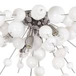 Deckenleuchte Bubbles Stahl/Glas - Silber - 6-flammig