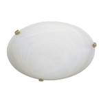 Lampada da soffitto 2 luci Ottone brunito 40 cm