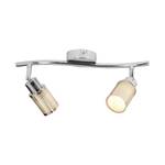 Illuminazione parete e soffitto Circuit Metallo Color argento 2 luci