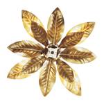 Lampada da soffitto Deckenstern Metallo Color oro 4 luci