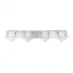 Lampada da soffitto Dimerom Metallo Color argento 4 luci