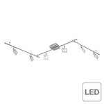 Lampadario da soffitto Dl Nichel-opaco 108 luci Lampada LED da soffitto Dl - Metallo - Color argento