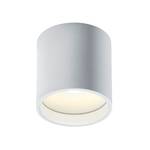 Plafondlamp DORA 1- wit metaal Wit - Metaal - Hoogte: 8 cm