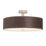 Lampada da soffitto Gentle Metallo/Vetro Marrone 4 luci