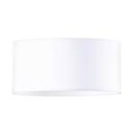 Lampada da soffitto Metallo/Tessuto Bianco 2 luci