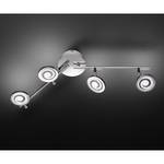 LED-Deckenleuchte Morris II Metall / Acrylglas - Flammenanzahl: 4
