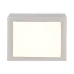 Lampada da soffitto Panels Alluminio Bianco