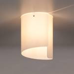 Plafondlamp Papiro glas/metaal - wit - 1 lichtbron