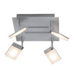 Lampada da soffitto Plaxico Metallo/Materiale sintetico Color argento 4 luci