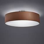 Lampada da soffitto Nickel 3 lumi, marrone