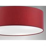 Lampada a sospensione Shade I Ferro/Tessuto - 3 luci - Rosso - Abat-jour diametro: 40 cm