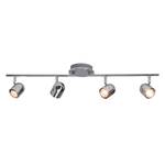 Illuminazione da soffitto Shyrka 4 luci Color argento Metallo cromato