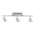 Lampada LED da soffitto Sileda II Ferro - 3 luci - Alluminio