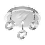 Lampada LED da soffitto Sileda III Ferro - 2 luci - Alluminio