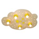 Plafondlamp Ster wolk 5/40 hout 5 lichtbronnen