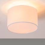 Plafondlamp Summa Small geweven stof/ijzer - Wit