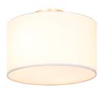 Plafondlamp Summa Small geweven stof/ijzer - Wit