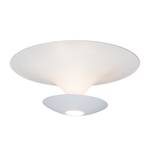 Lampada da soffitto Vulkan Metallo/Materiale sintetico Color bianco 1 luce