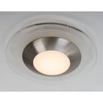 Lampada LED da soffitto Zelena 1 luce Nichel opaco