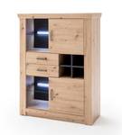 Highboard Mauro 5 Braun - Holzwerkstoff - Holzart/Dekor - 110 x 146 x 45 cm