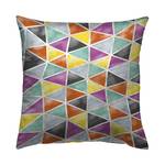 Deko Kissen Vintage Grau - Textil - 40 x 40 cm