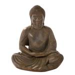Dekofigur Buddha Meditas Magnesia - Braun